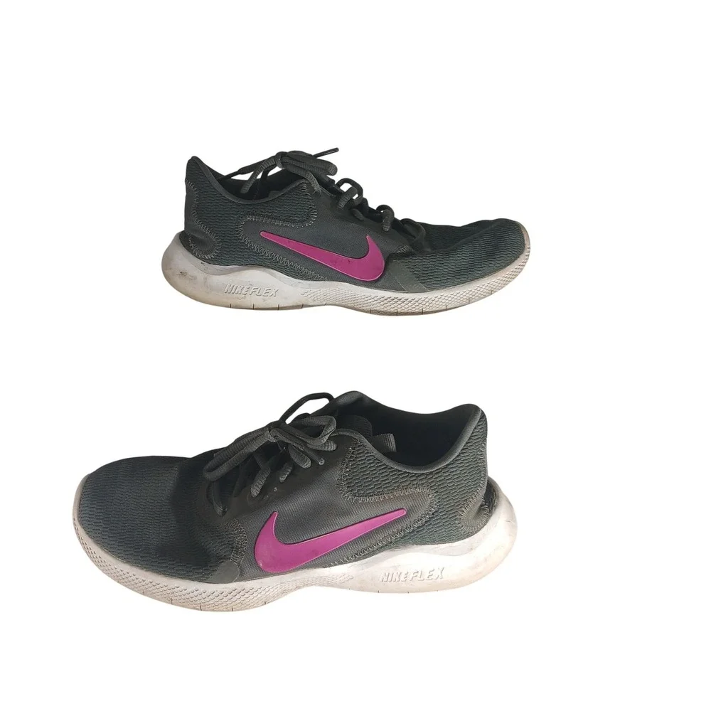Nike Flex Experience RN 9 Women's Running Shoes Gray Pink Size 7.5‎ W CD0228002